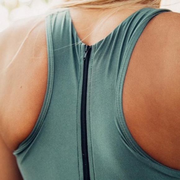 'Tropics' One Piece Monokini Cutout Beach Swimsuit - Picture 6 of 7